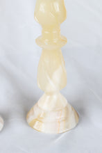 Load image into Gallery viewer, Pair of Onyx Candle Holders
