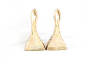 Mini Brass Duck Bookends