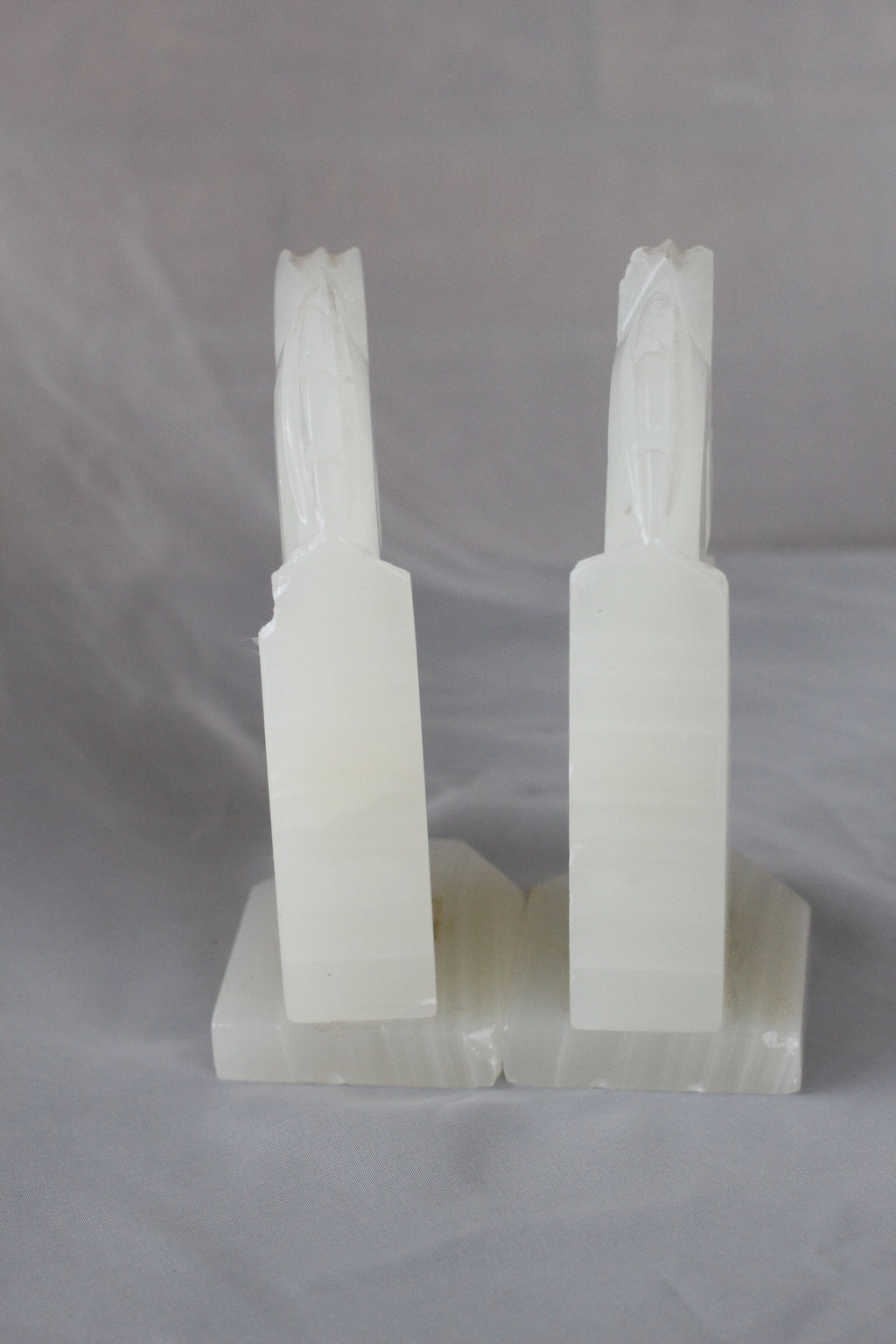 Onyx Horse Bookends