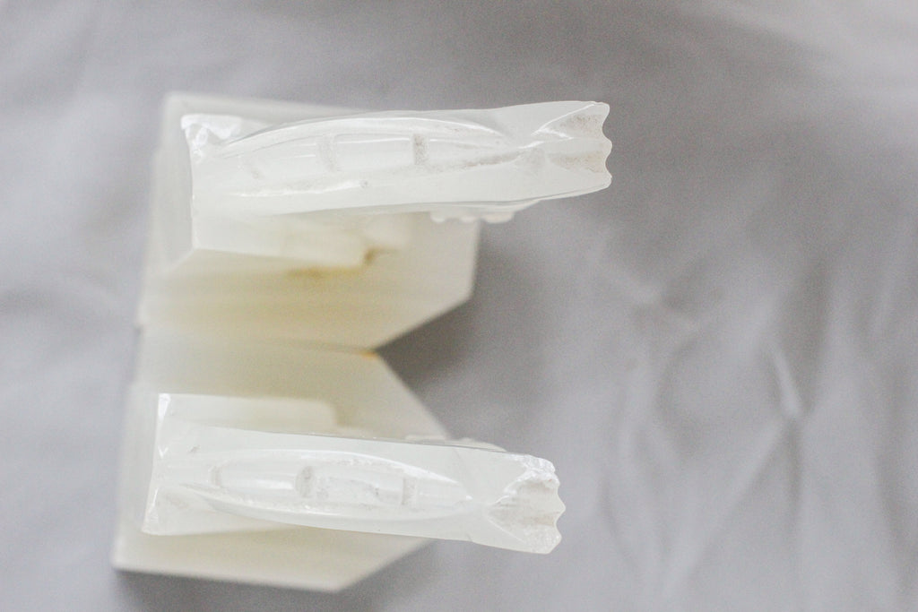 Onyx Horse Bookends