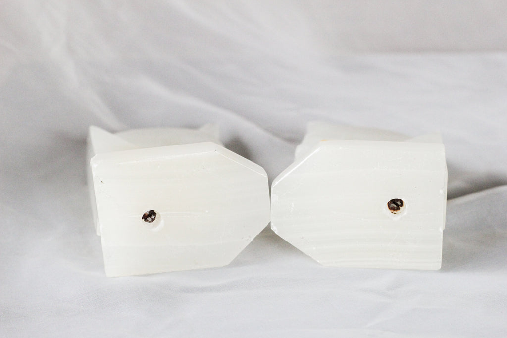 Onyx Horse Bookends