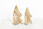 Pair of Brass Butterflies