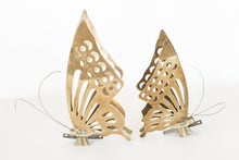 Load image into Gallery viewer, Pair of Brass Butterflies

