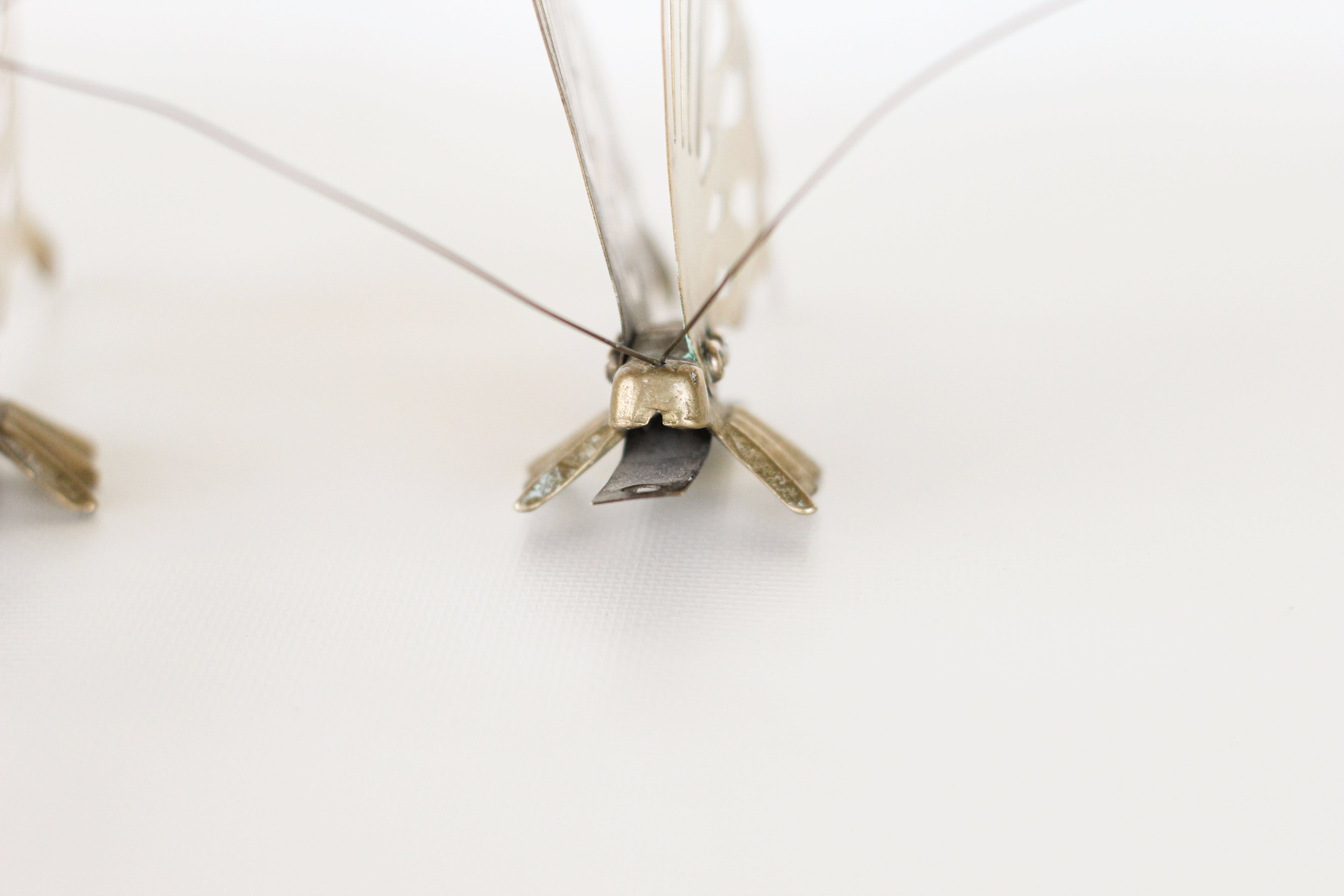 Pair of Brass Butterflies