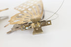 Pair of Brass Butterflies
