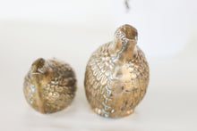 Load image into Gallery viewer, Pair of Vintage Brass Quail
