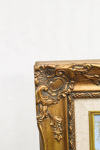 Fall Painting in Gilded Frame