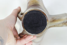 Load image into Gallery viewer, Vintage Brown Handkerchief Vase
