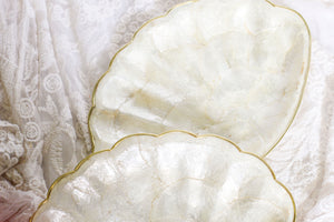 Pearlescent Shell Platters
