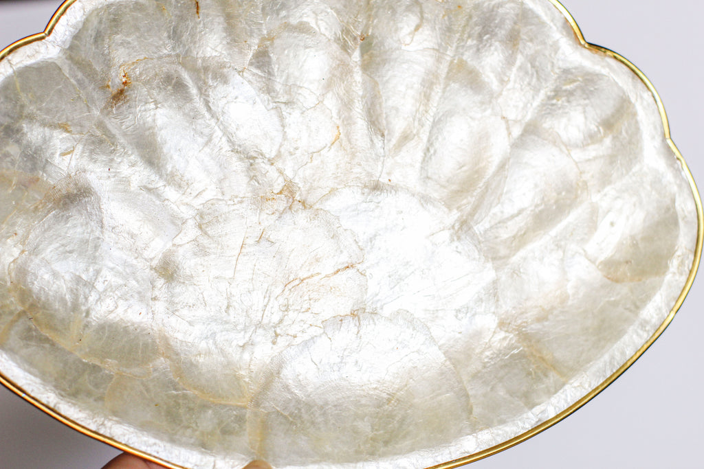 Pearlescent Shell Platters