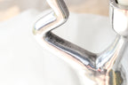Silver Abstract Candelabra
