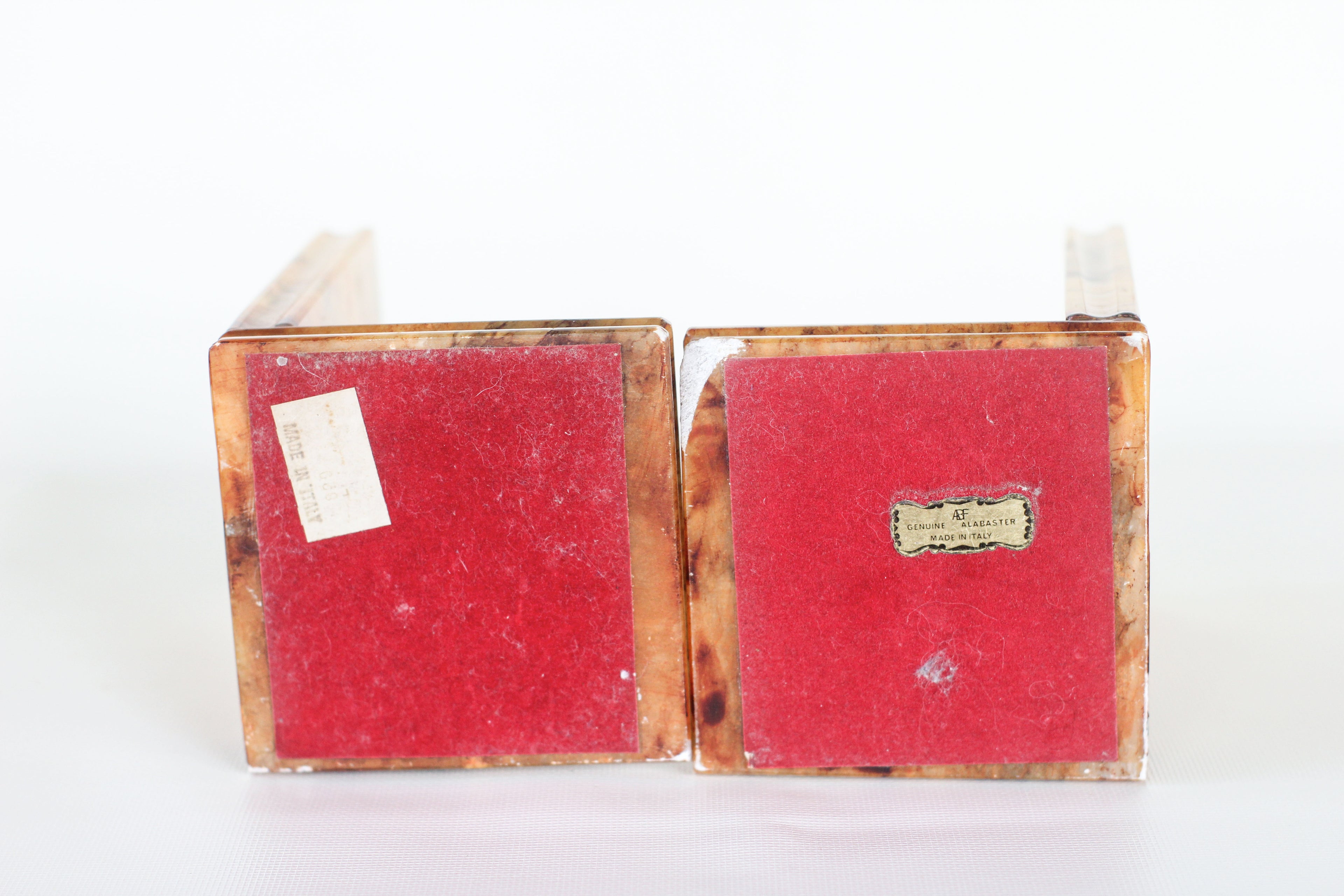 Italian Alabaster Bookends