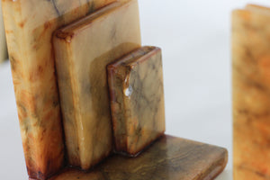 Italian Alabaster Bookends