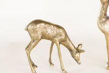 Load image into Gallery viewer, Pair of Brass Deer

