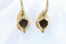 Load image into Gallery viewer, Pair of Brass Geese Incense Holders
