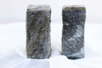Pair of Stone Candle Holders