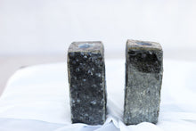Load image into Gallery viewer, Pair of Stone Candle Holders

