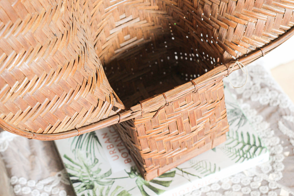 Large Wicker Planter