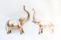 Pair of Brass Elephants