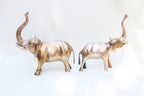 Pair of Brass Elephants