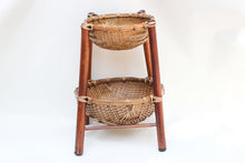 Load image into Gallery viewer, Two Tier Woven Basket
