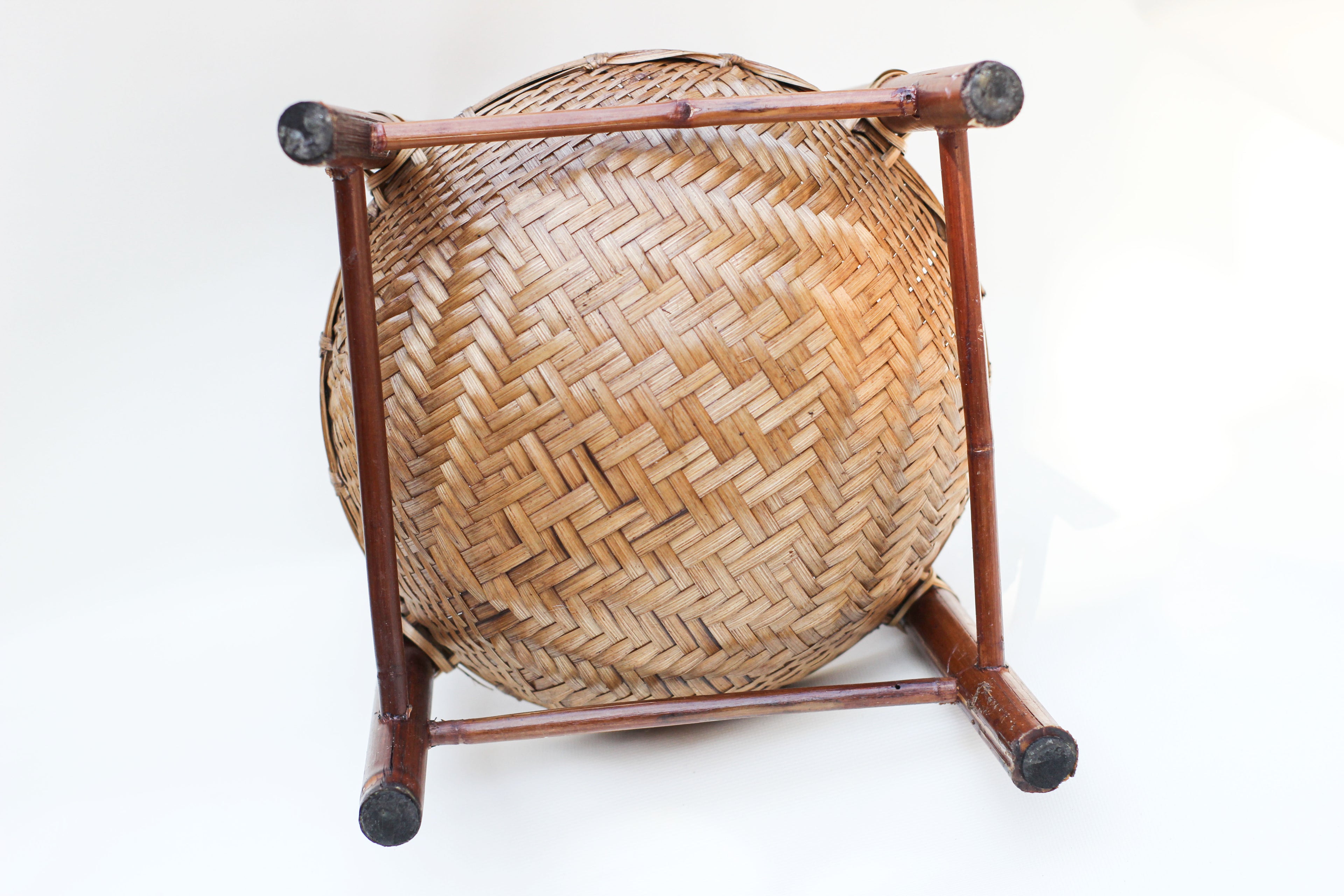 Two Tier Woven Basket