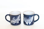 Pair of Butterfly Mugs