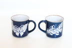 Pair of Butterfly Mugs