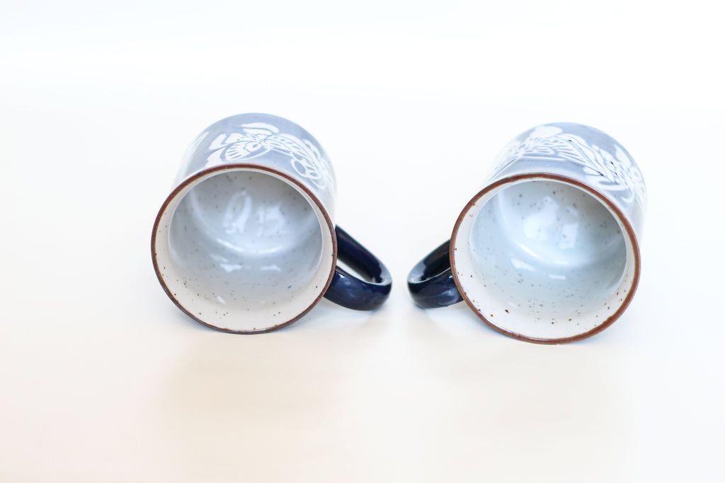Pair of Butterfly Mugs