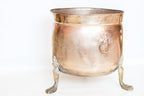 Large Brass Clawfoot Planter