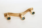 Three Arm Brass Candelabra