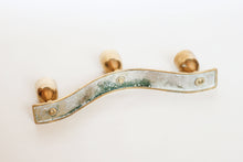 Load image into Gallery viewer, Three Arm Brass Candelabra
