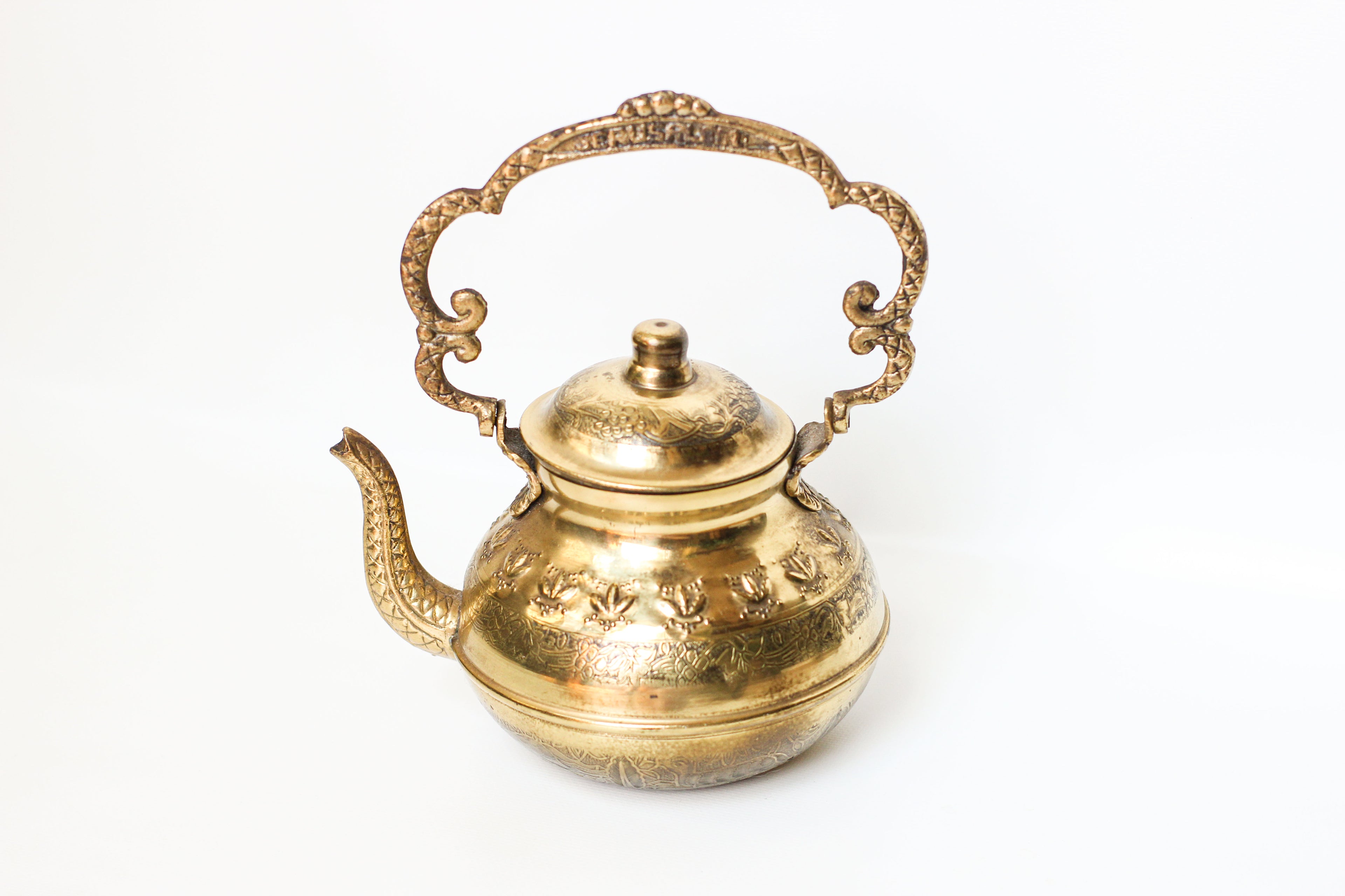 Ornate Gold Kettle