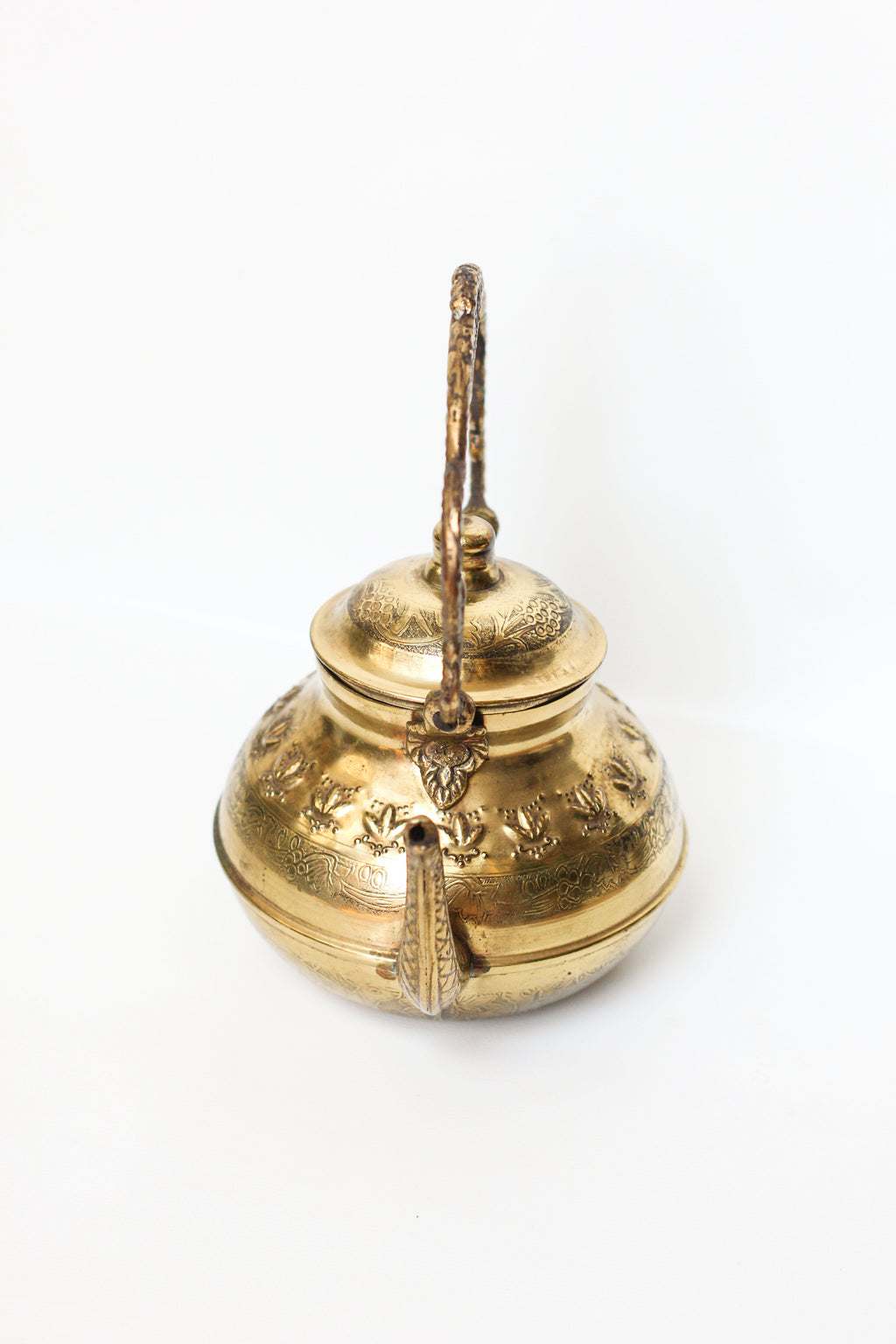 Ornate Gold Kettle