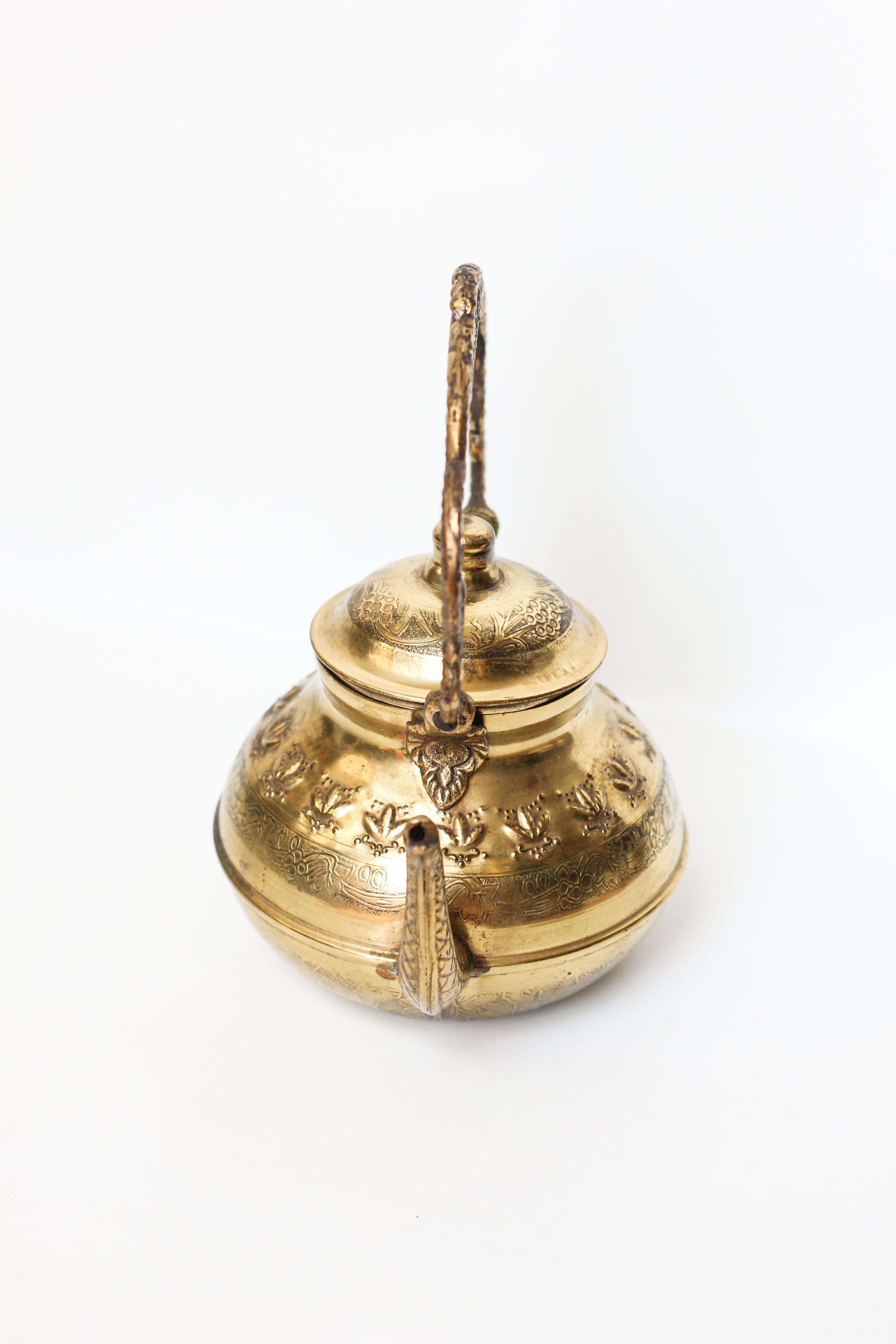 Ornate Gold Kettle