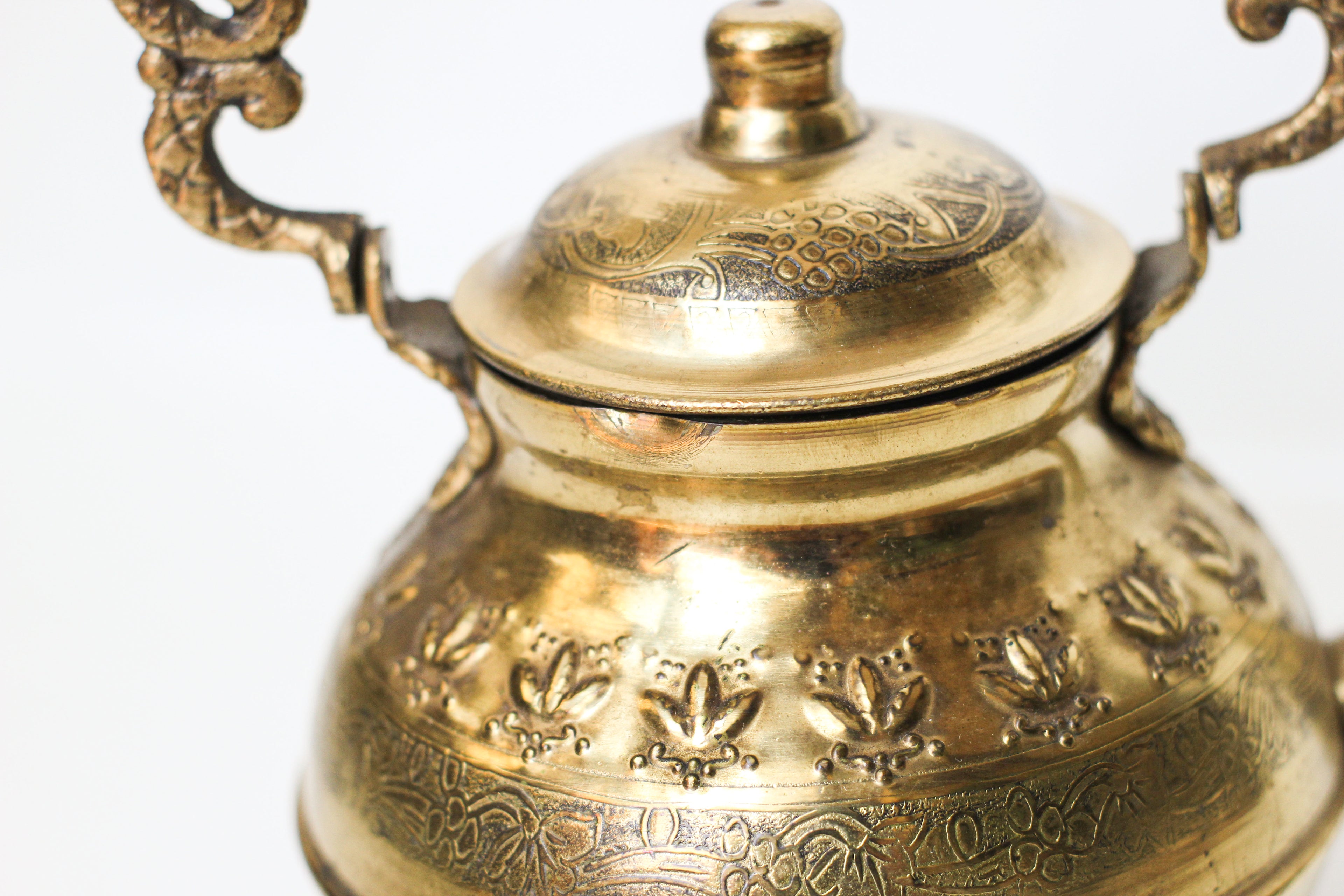 Ornate Gold Kettle