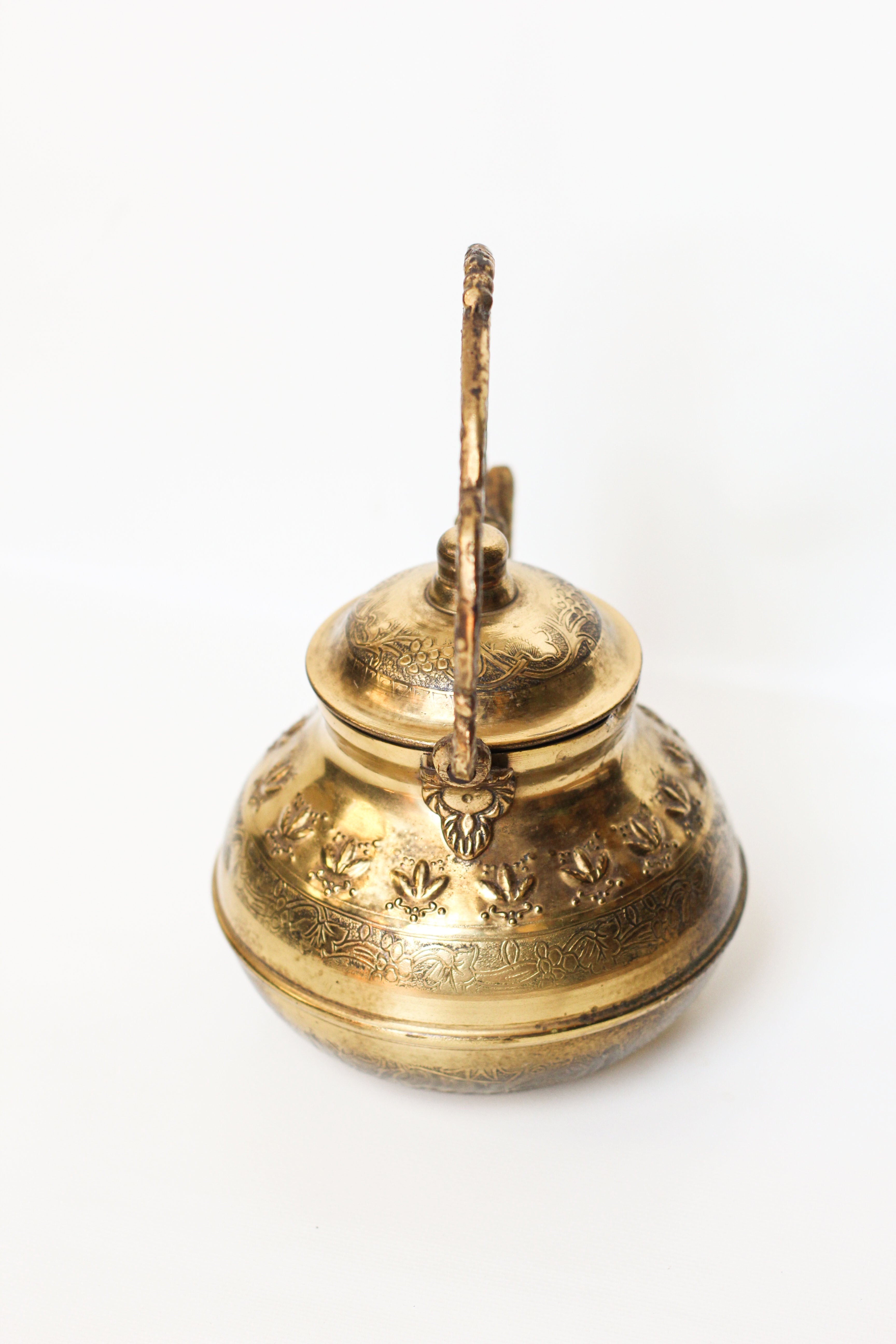 Ornate Gold Kettle