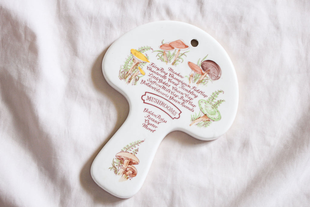 Ceramic Mushroom Trivet