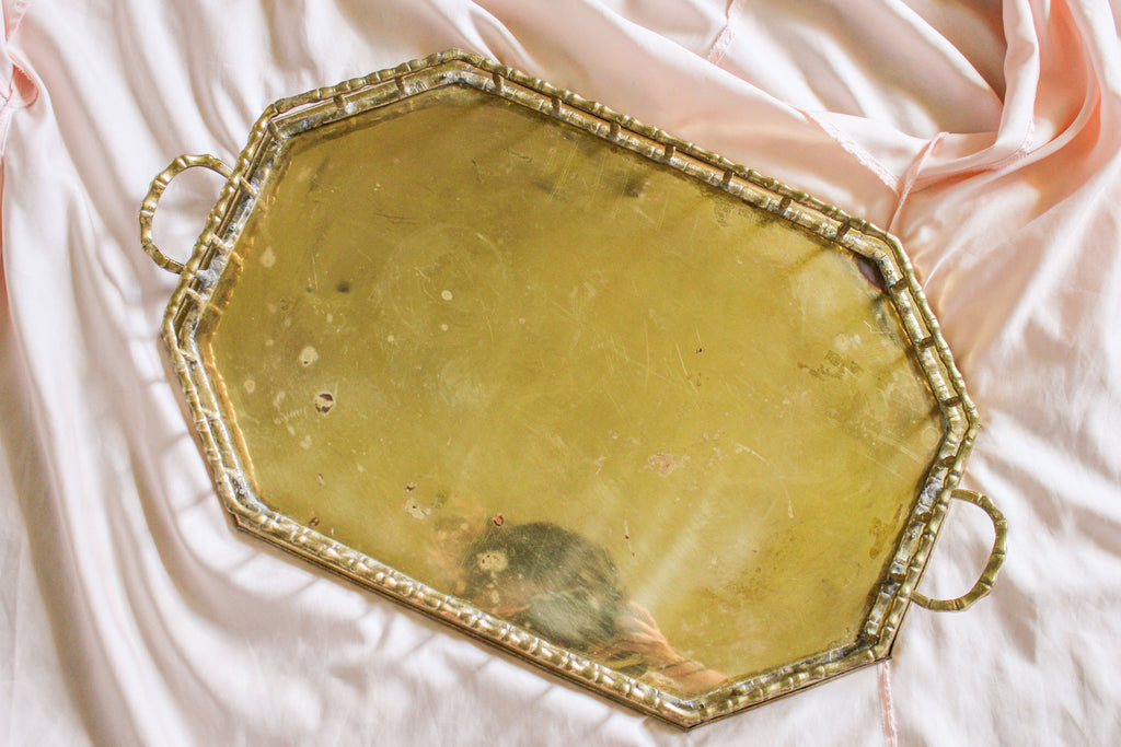 Vintage Brass Tray
