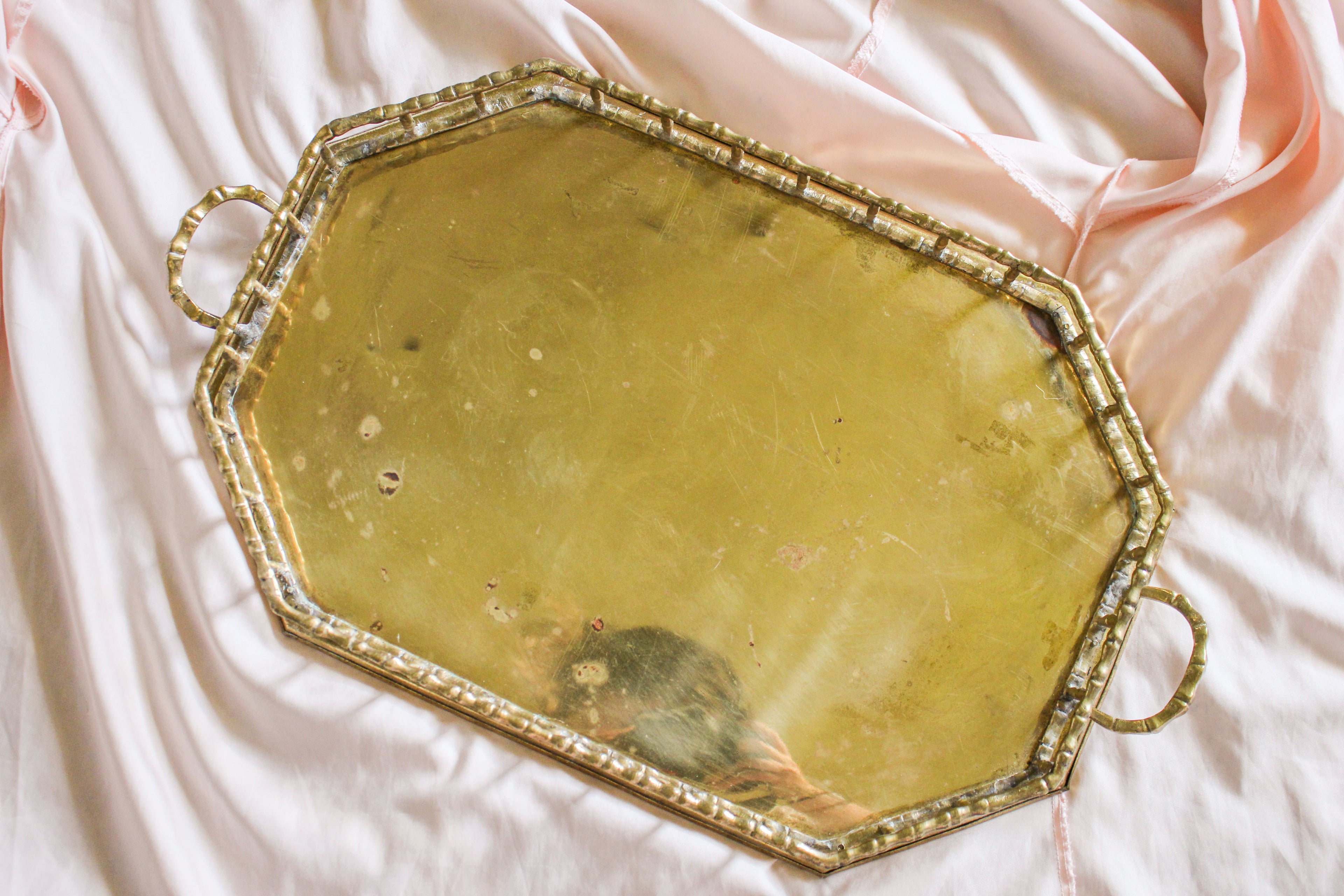 Vintage Brass Tray