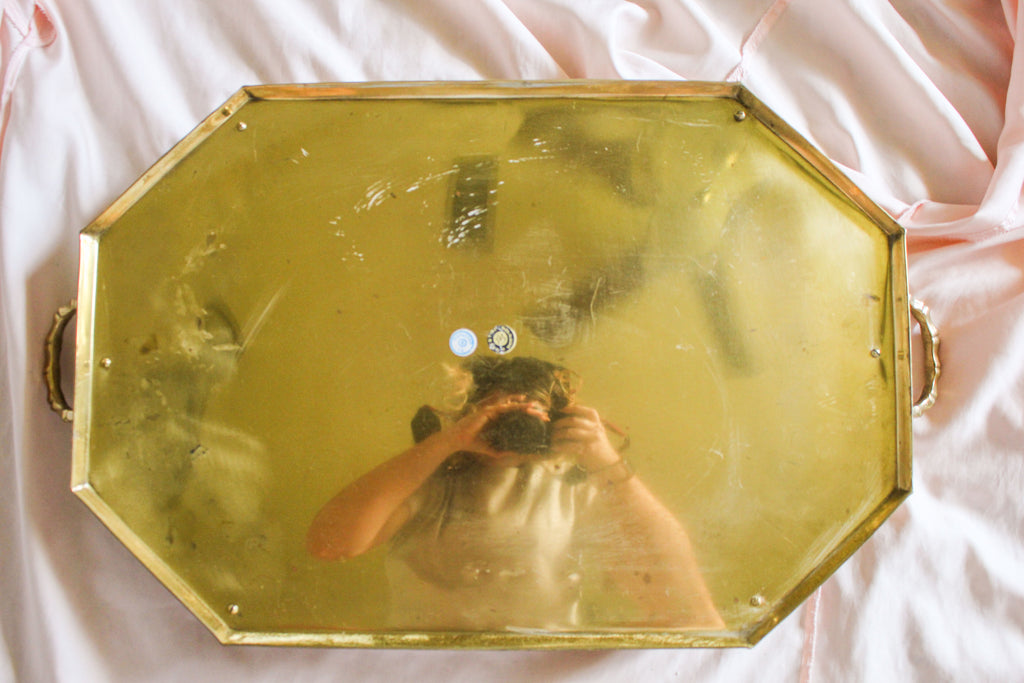 Vintage Brass Tray