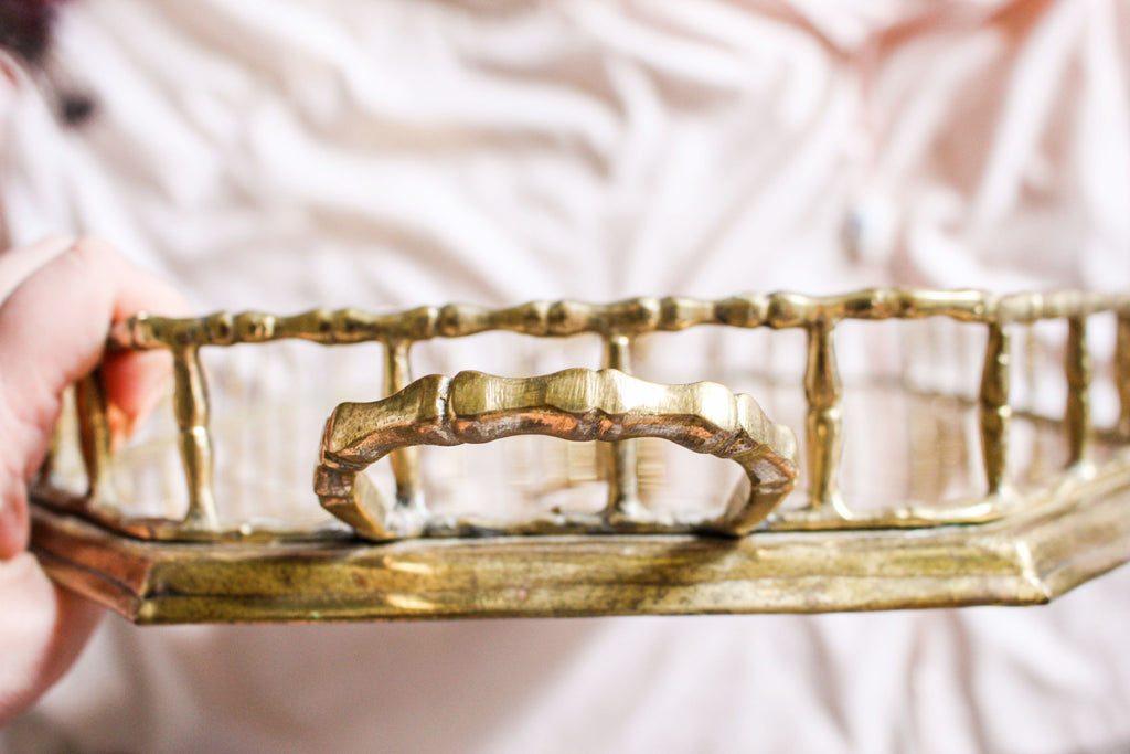 Vintage Brass Tray