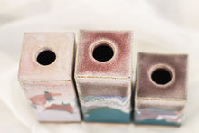 Load image into Gallery viewer, Trio of Handmade Candle Holders
