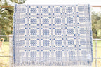 Reversible Snowflake Throw Blanket