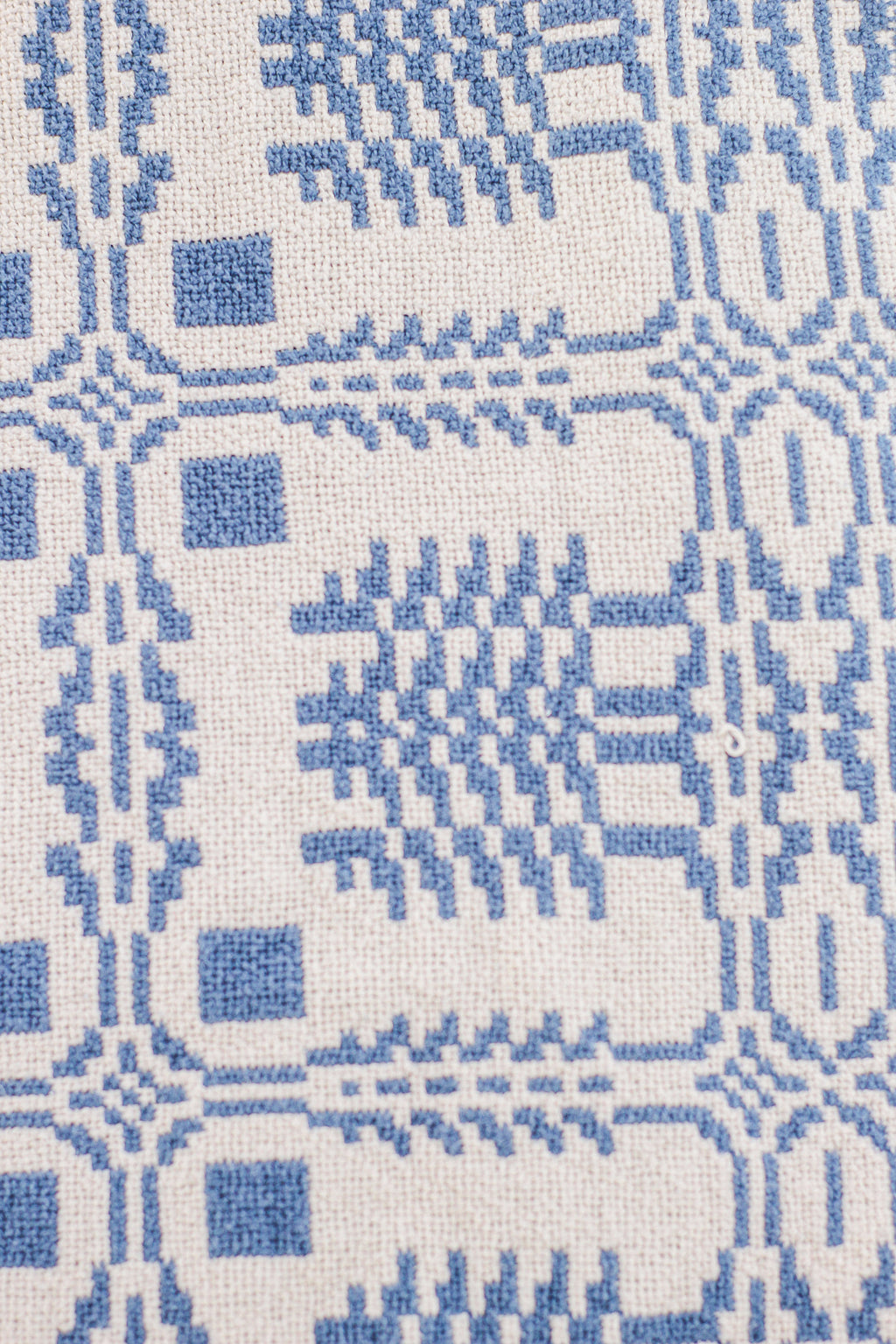 Reversible Snowflake Throw Blanket