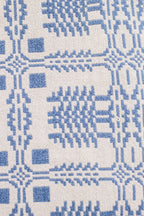 Reversible Snowflake Throw Blanket