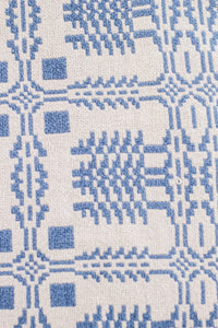 Reversible Snowflake Throw Blanket