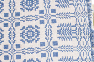 Reversible Snowflake Throw Blanket