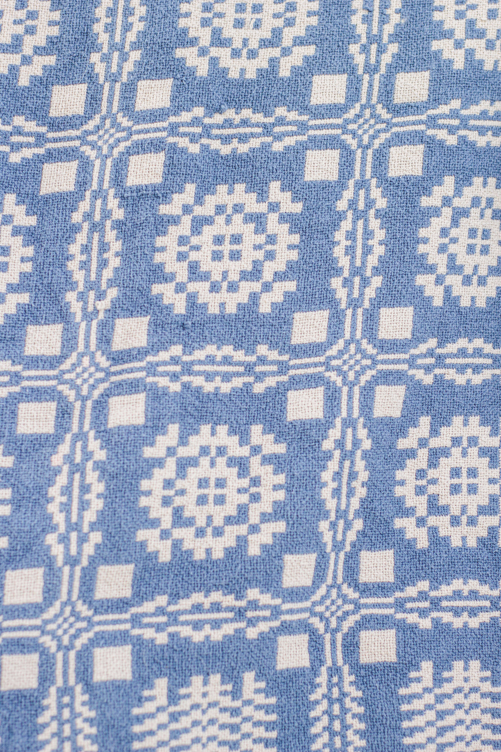 Reversible Snowflake Throw Blanket