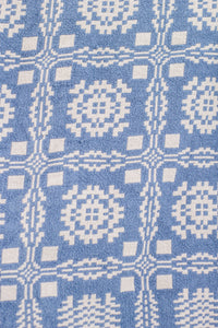 Reversible Snowflake Throw Blanket